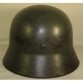 Duitse M 35 Polizei Double Decal Helm. Espenlaub militaria