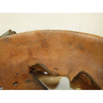 German steel helmet M 31 liner made by Schuberth Werk KG Braunschweig 1940. Espenlaub militaria