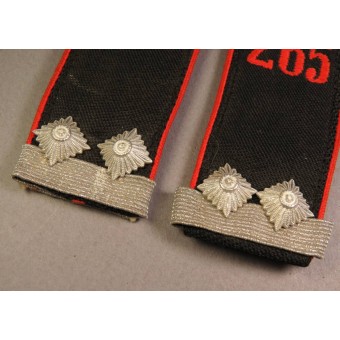 HJ Oberscharfuhrer shoulder straps, red piping - Bann 2. Espenlaub militaria