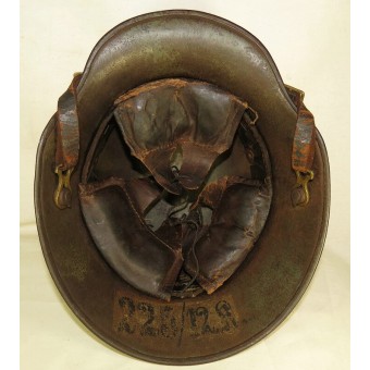 WW 1 camuflado alemán casco- Mimikri. Espenlaub militaria