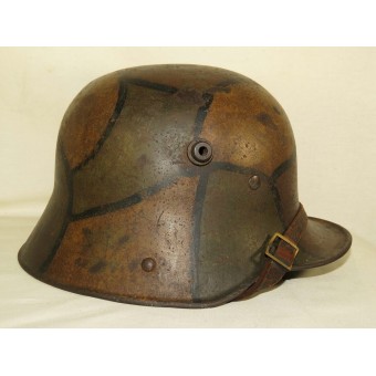 WW 1 naamioituna saksalaisen kypärän mimikri. Espenlaub militaria