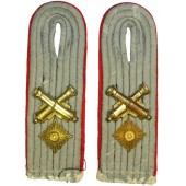 WW2 Waffenmeister tedesco im Rang - Oberleutenant Shoulder boards