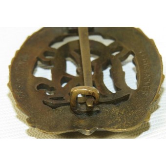 Distintivo sportivo del Terzo Reich di grado bronzo DRL, Ferdinand Wagner, DRGM 35269. Espenlaub militaria