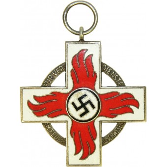 3rd Reich Fire brigade honor cross/Feuerwehr  Ehrenzeichen 2. Stufe. Espenlaub militaria