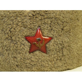 Шапка-ушанка из искусственного меха для Красной Армии образца 1940 года. Espenlaub militaria