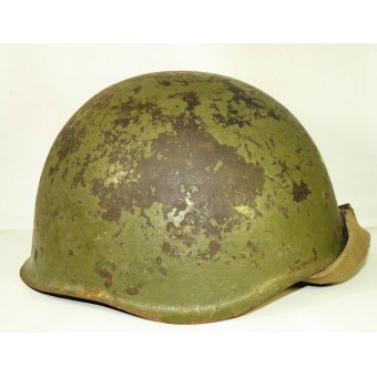 Стальной шлем СШ 40, шестиклёпка, вариант в перекрасе. Espenlaub militaria