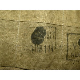 Rysk bröstmunitionsväska från första världskriget, bandolier. Daterad 1917. Espenlaub militaria