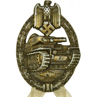 Bronze tank assault badge by EWE. Espenlaub militaria
