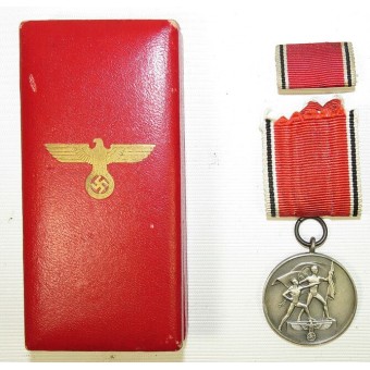 Commemorative Medal for 13 March 1938, cased. Anschluss Austria. Medaille zur Erinnerung an den 13. März 1938. Espenlaub militaria