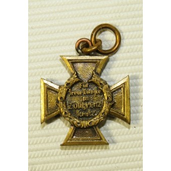 Zoll- oder Grenzschutz-Ehrenzeichen für langjährige Dienstzeit Zollgrenzschutz-Ehrenzeichen in Bronze. Espenlaub militaria