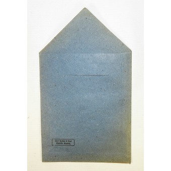 Eisernes Kreuz 2.Klasse. Iron cross 1939 blue paper bag. Espenlaub militaria