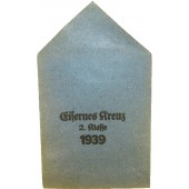 Eisernes Kreuz 2.Klasse. Croix de fer 1939 sac en papier bleu