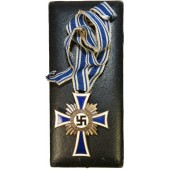 Croix maternelle allemande en bronze. Alfred Stübbe Berlin avec étui d'émission
