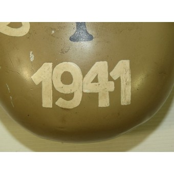 Tysk ww2-kopp, krigssouvenir, till minne av tjänstgöring i DAK. Espenlaub militaria