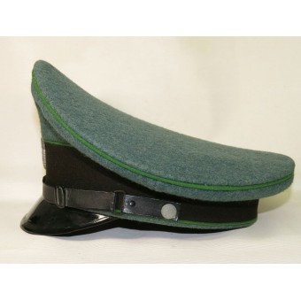 Duitse WW2 Ordnungspolizei Politie Visor Hat voor enlisted Rangs. Espenlaub militaria