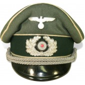 Saksalainen WW2 Wehrmachtin jalkaväen visiiri hattu