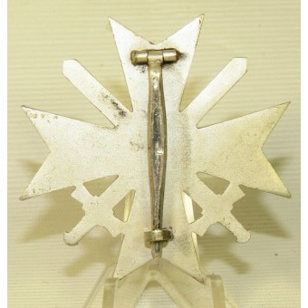 Kriegsverdienstkreuz 1. Klasse mit Schwerter fabricant marqué « 4 » pour Steinhauer & Lück, Lüdenscheid. Espenlaub militaria