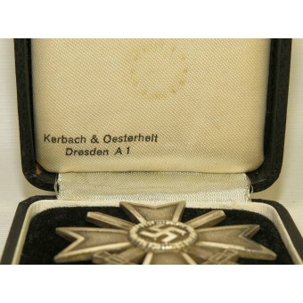 Kriegsverdienstkreuz / krigsmeritkorset första klass. Kerbach & Oesterhelt Dresden. Espenlaub militaria