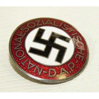 NSDAP Party Lid Revers Pin M1 / ​​72 RZM - Fritz Zimmermann, Stuttgart. Espenlaub militaria