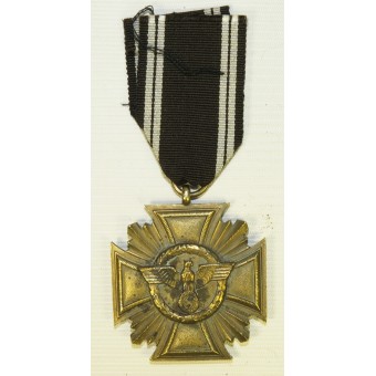 NSDAP Service Cross, bronzo per 10 anni di servizio. NSDAP Dienstauszeichnung, 3.Klasse. Espenlaub militaria