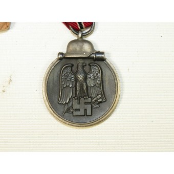 Otto Zappe Wintersschlacht im Osten Medaille. 110 gemarkeerde ring. Espenlaub militaria