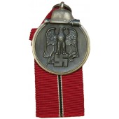 Otto Zappe Winterschlacht im Osten Medaille. 110 markierter Ring