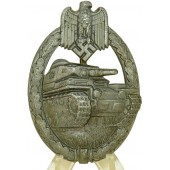 PAB - Panzerkampfabzeichen-Tank assault badge. Silverklass