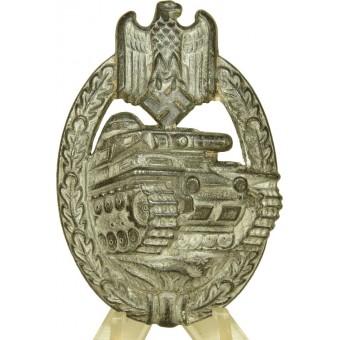 Insigne dassaut Tank - Siver. Panzerkampfabzeichen en Silber. Espenlaub militaria
