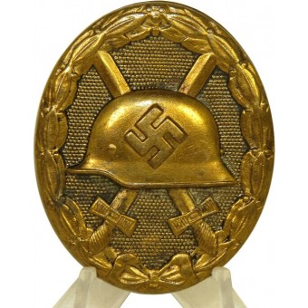 Verwundetenabzeichen in Schwarz. Zwarte wondbadge L / 58 gemarkeerd. Espenlaub militaria
