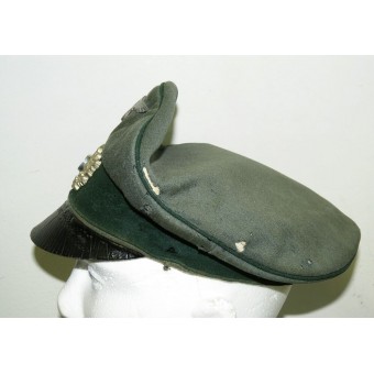 Wehrmacht Heer / Armée chapeau de pare-soleil de ladministration. Alter-Art. Espenlaub militaria