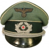 Wehrmacht Infantry visor hat