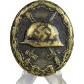 3rd Reich wound badge in black, 3rd class, 1939