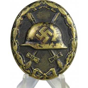 Награда За ранение 1939, 3-я, чёрная степень. Espenlaub militaria