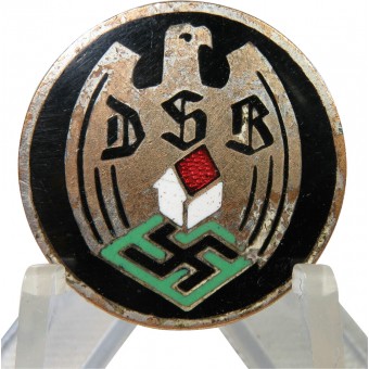 OSD Deutscher Siedlerbund. Placa de miembro del tercero Reich dueño de una casa. Espenlaub militaria