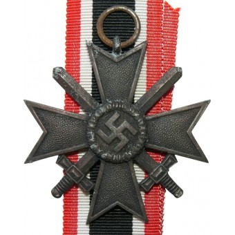 Mérito Cruz de Guerra con espadas 1939 2 de clase, Arno Wallpach - 108 marcado en el anillo. Espenlaub militaria