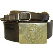 HJ belt and buckle with shoulder belt, 17 RZM Ges.Gesch.