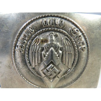 HJ belt and buckle with shoulder belt, 17 RZM Ges.Gesch.. Espenlaub militaria