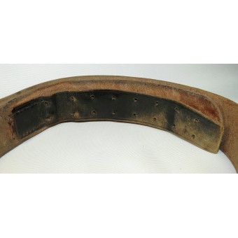 HJ or NASDAP leather belt,. Espenlaub militaria