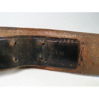 HJ or NASDAP leather belt,. Espenlaub militaria