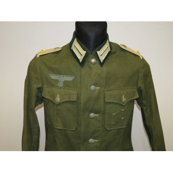 Alemán túnica oficial de verano para Oberleutnant de infantería para su uso en el Ostfront.. Espenlaub militaria
