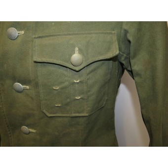 Alemán túnica oficial de verano para Oberleutnant de infantería para su uso en el Ostfront.. Espenlaub militaria