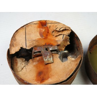 Rysk antipersonell mina från andra världskriget, tillverkad i blockaden Leningrad.. Espenlaub militaria