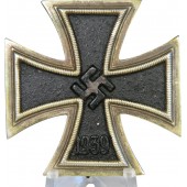1939 Eisernes Kreuz erster Klasse, L/11 - Deumer. Abgenutzter Zustand
