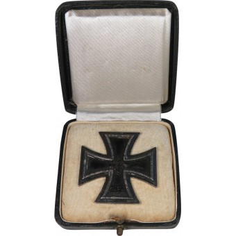 Eisernes Kreuz Erste Klasse von F Zimmermann in Präsentationsbox. Espenlaub militaria