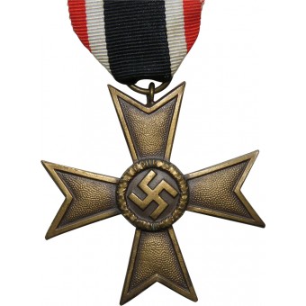 Merkitsemätön KVK II -luokka 1939 Risti ilman miekkoja. Pronssi. Espenlaub militaria