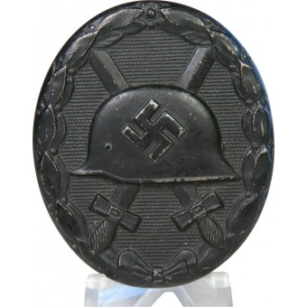 Badge blessure noire L / 56 Funke & Brünninghaus. Espenlaub militaria