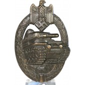 Fine condition PAB-Tank assault badge by Adolf Schwerdt