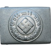 RS&S Combat police of 3rd Reich aluminum buckle.