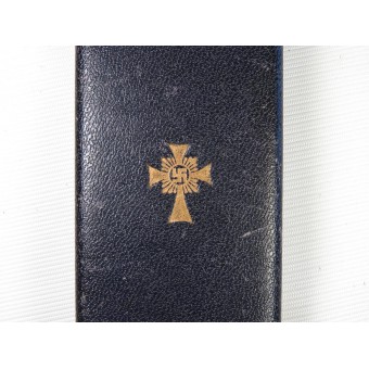 Boxed Cross of  German mother, 1st class with miniature - Godet & Co. Espenlaub militaria