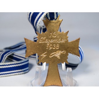 Croce della madre prima classe- tedesco Ehrenkreuz der Deutschen Mutter in Gold. Espenlaub militaria